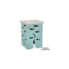 Aquarium 25 X 18 Inch Seafoam And Whitewash Accent Table 2 Aquarium 25 X 18 Inch Seafoam And Whitewash Accent Table -Crestview cvfzr4529 lg