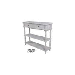 Weston 42 X 13 Inch Chalk Grey Console