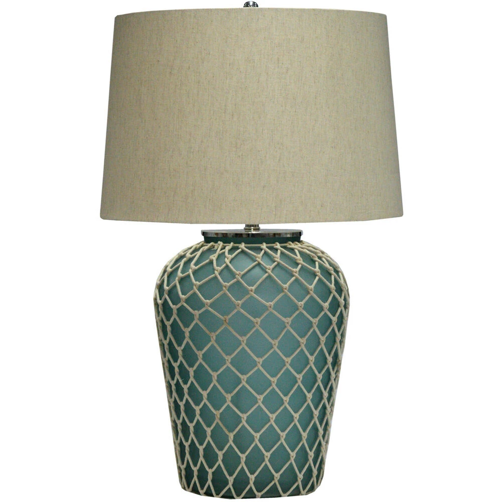 Frazier 30 Inch 150.00 Watt Handfinished Frosted Blue Table Lamp Portable Light 3 Frazier 30 Inch 150.00 Watt Handfinished Frosted Blue Table Lamp Portable Light