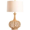 Myla 32 Inch 150.00 Watt Natural Hemp Table Lamp Portable Light -Crestview cvnzam001 silo1 1