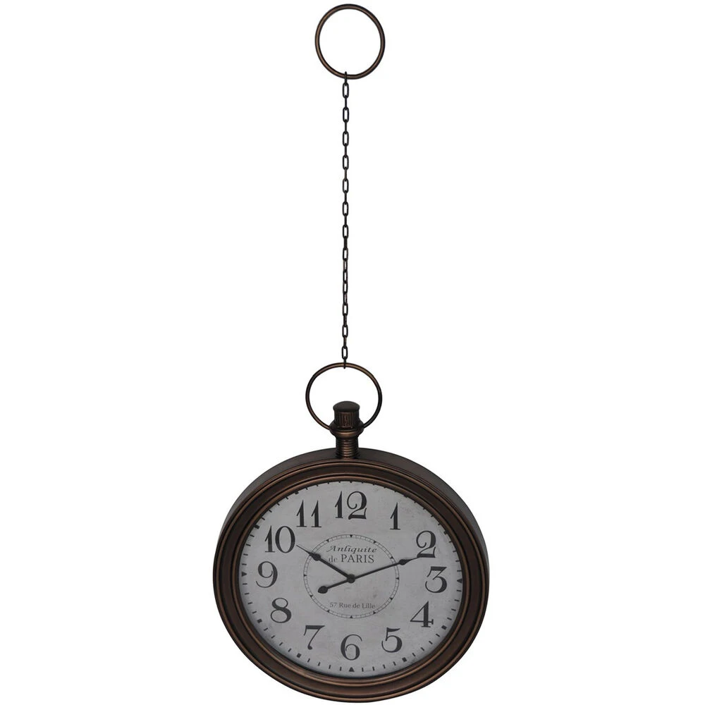 Pocket Watch 21 X 3 Inch Wall Clock 3 Pocket Watch 21 X 3 Inch Wall Clock