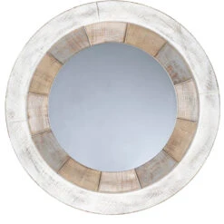 Orbiting 32 X 32 Inch Brown Mirror