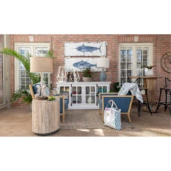 Charleston Multi-Color Canvas, Set Of 2 -Crestview cvtop2867 1