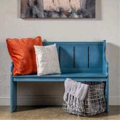 Evolution Blue Bench -Crestview evfzr3188bu lifestyle2